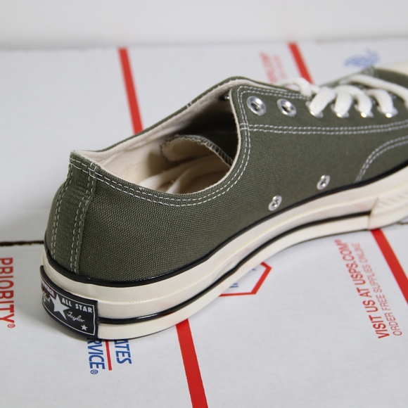 Converse Chuck 70 Gray All Star Low Tops - Picture 6 of 7